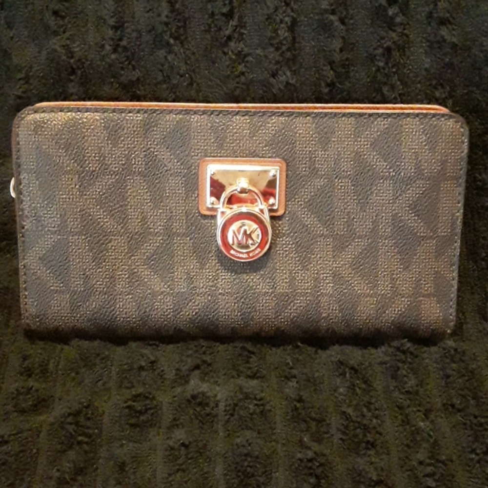 ORIGINAL BROWN MICHAEL KORS CARDS HOLDER WALLET